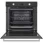 Preview: Bauknecht BIK7 CP8VS PT ProTouch elektrischer Einbaubackofen: Farbe Edelstahl, Pyrolyse,
